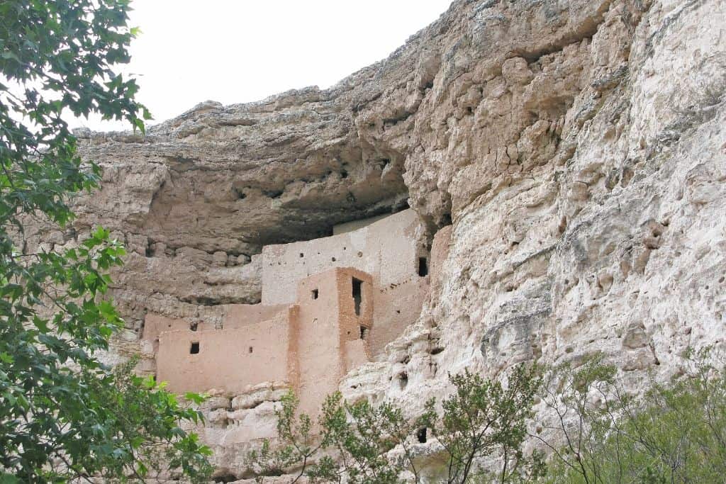 Montezuma Castle National Monument, a stop on a drive from Phoenix to Sedona.