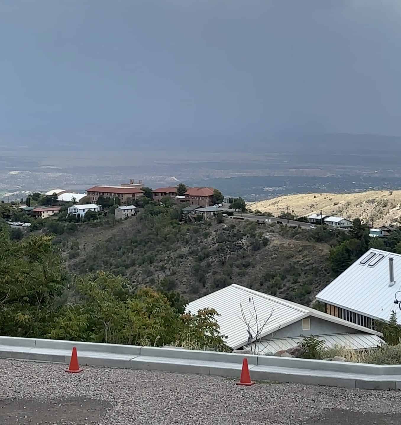 A view of the Verde Valley from Jerome, AZ